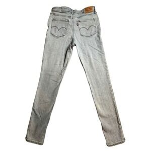 Levi's 721 High Rise Skinny Jeans Womens 31 Light Blue Denim Stretch 18882-0281